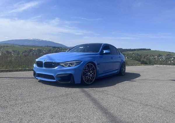 BMW M3 cena 225000 przebieg: 104000, rok produkcji 2017 z Rudnik nad Sanem małe 436